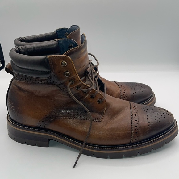 Johnston & Murphy Other - Johnston & Murphy Brown Leather Dress Boots